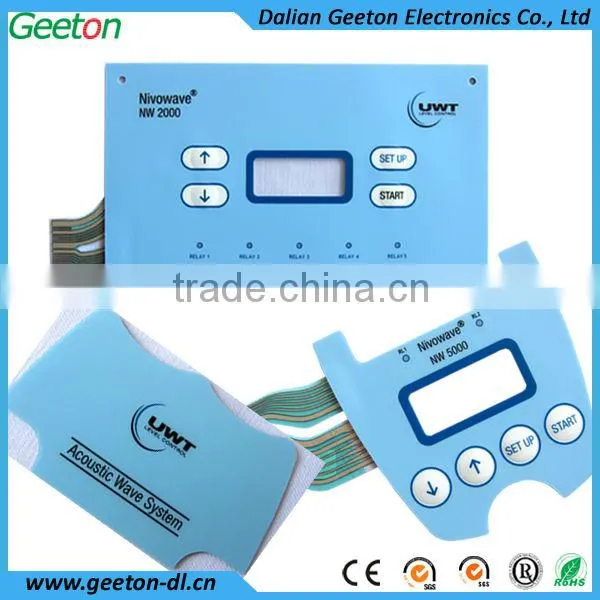 Custom Push Button Membrane Switch keypad With LED