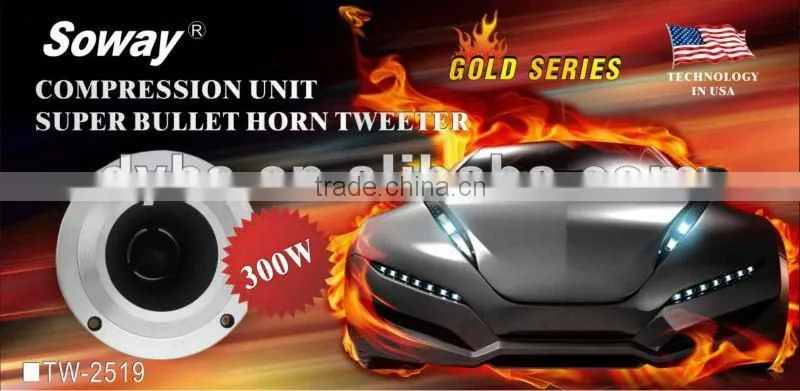 4 inch flush mount bullet tweeter TW-2519