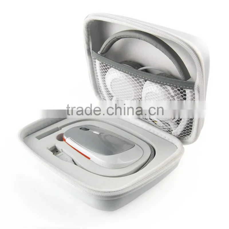USB Computer Travel Kit including Wireless Mouse Wired Headphones USB LED Light