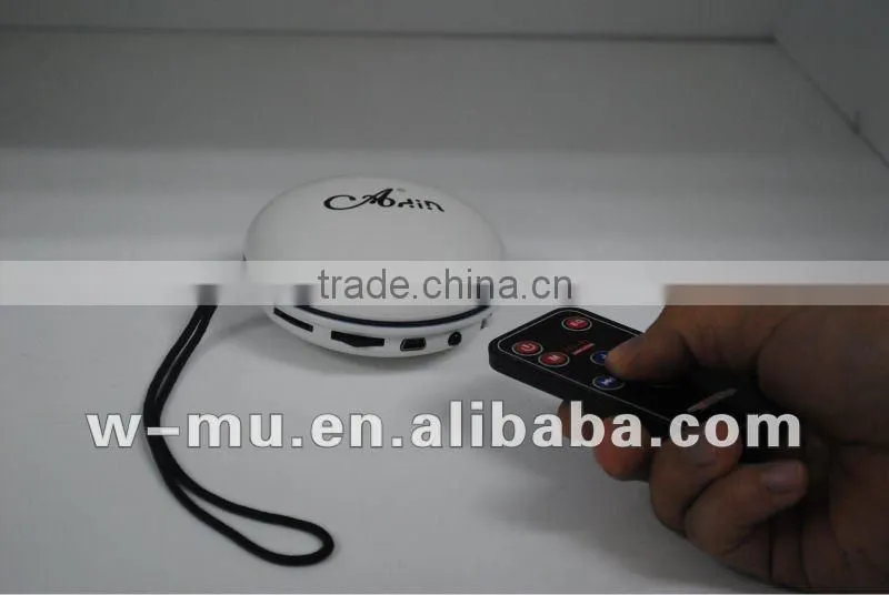 Loud Hamburger Vibration Speaker support TF card/FM radio/Remote control
