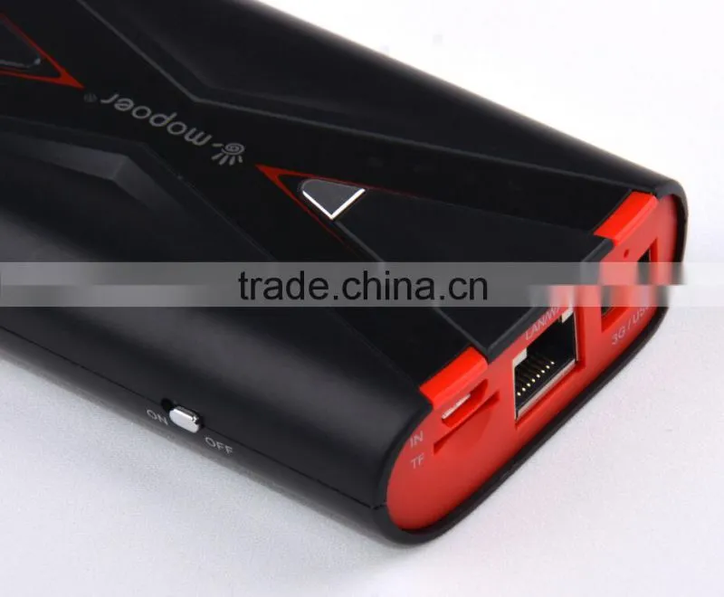 3g wifi router power bank with 7800mAh capacity