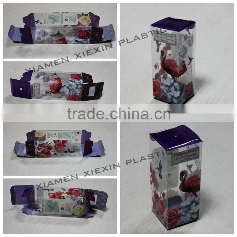 small clear false eyelashes packaging box