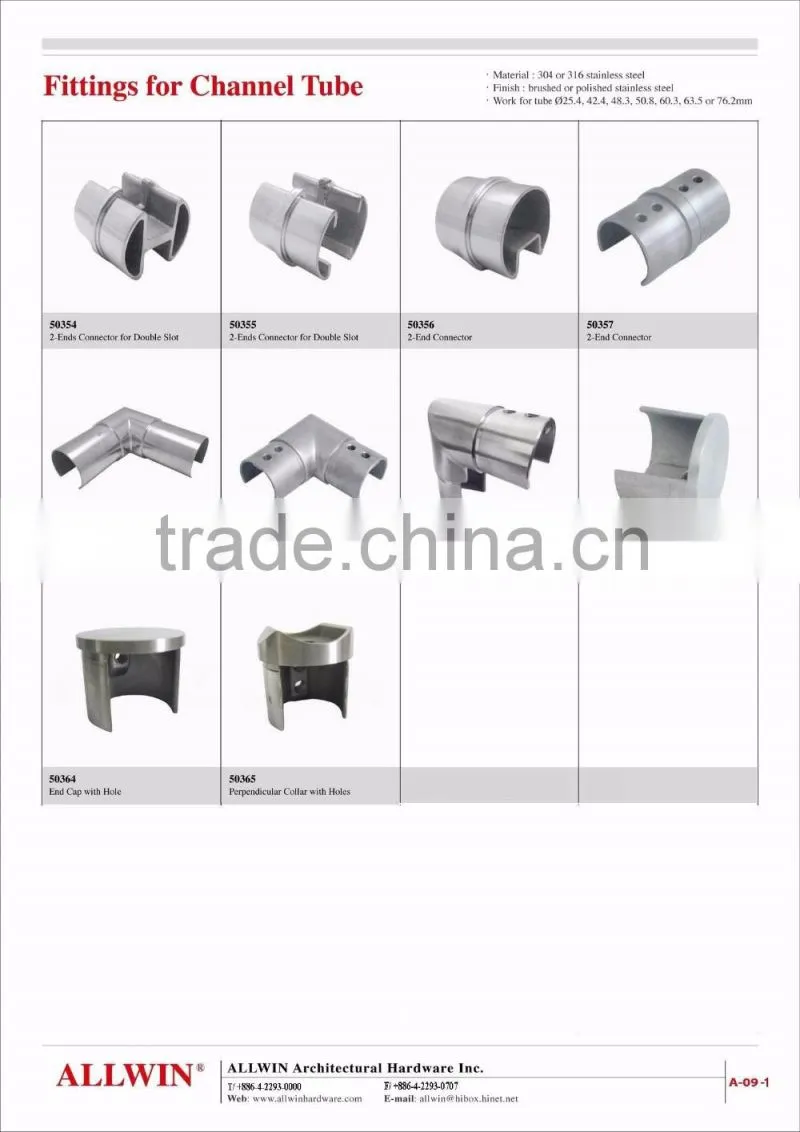 Glass Handrail Connector