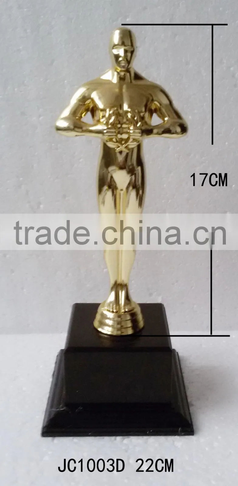 gift oscar,oscar trophy, plastic trophy, plastic oscar with marble base