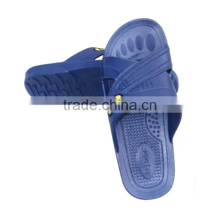 Antistatic ESD conductive clean room PU PVC SPU EVA foam unisex slipper