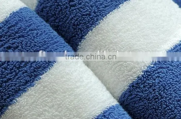 china manufacturer 30X60 cotton cabana stripe beach towel uk