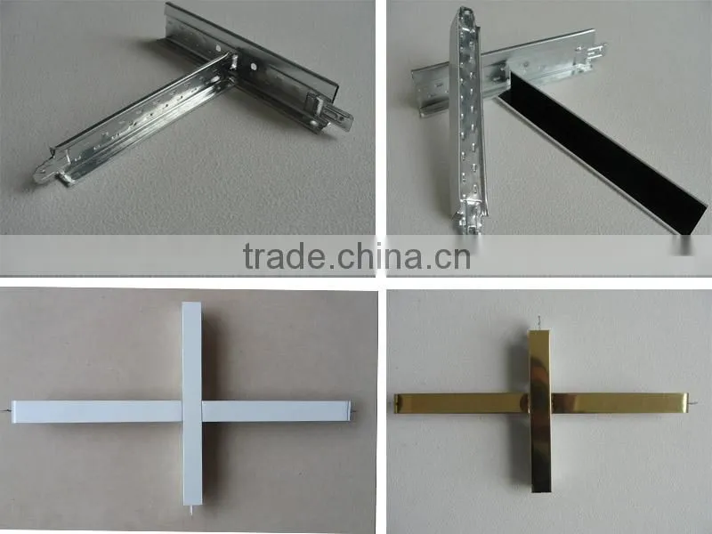 PVC gypsum ceiling Accessories for home decoration and supermarket