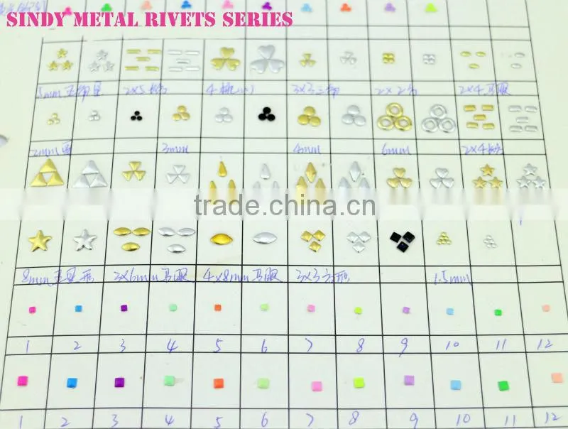 Round Nail Metal rivet Nail DIY,nail lamp