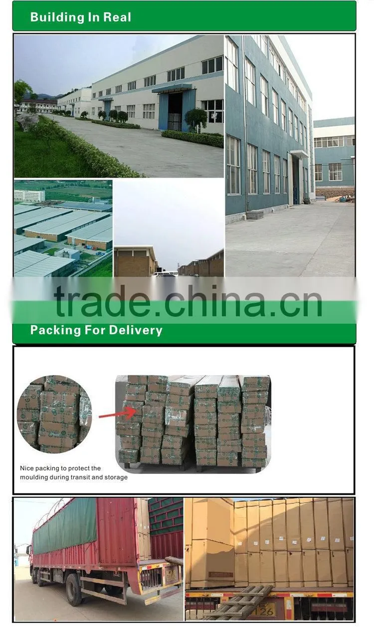 wood veneer wrapping aluminium cabinet profile moulding