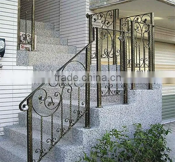 Top-selling outdoor wrought iron railings grill design
