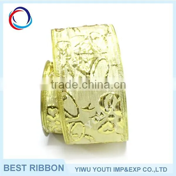 2016 new style fashion christmas tree ribbon bows,christmas decoration ribbon