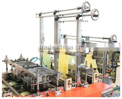 2 Lines Fully Automatic Multifunctional Bag On Roll Machine With Coreless Winding Station