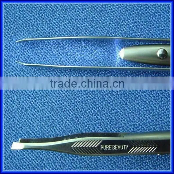 High quality tweezer with led/eyebrow clip/tweezer with led light