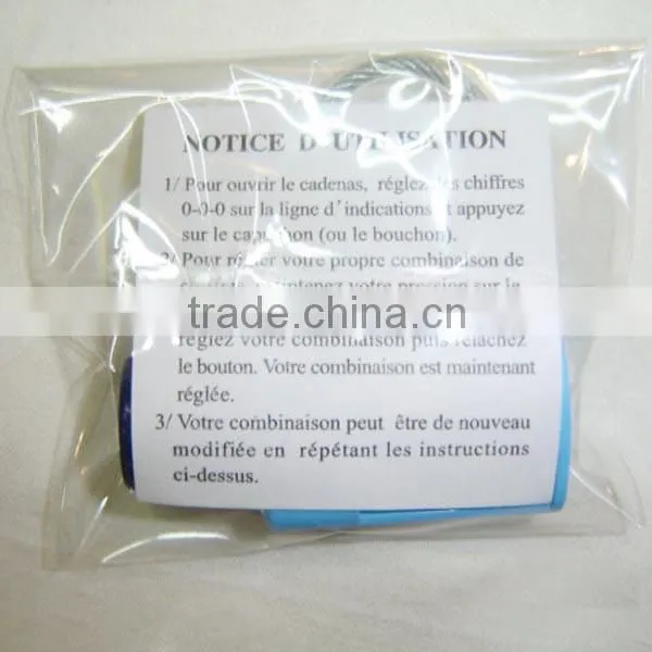 New design bottle lock Luggage combination lock password number lock CH-002