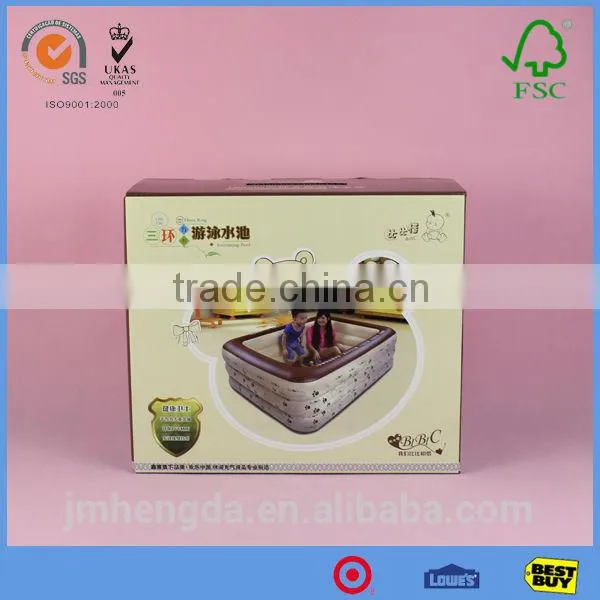 Colorful Display Wholesale Corrugated Package With Competitive Price