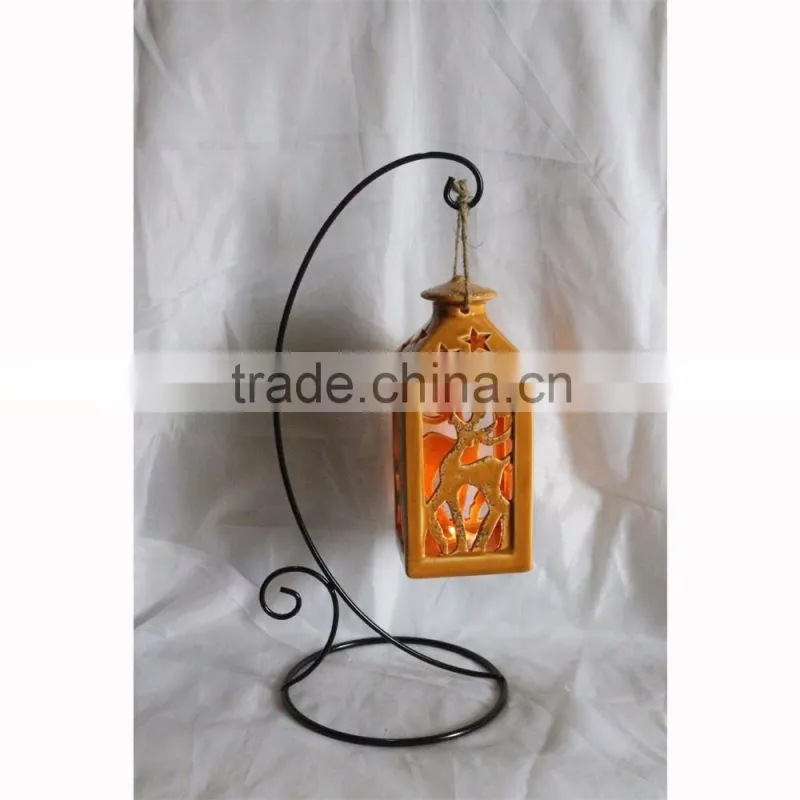 christmas deer tealight holder