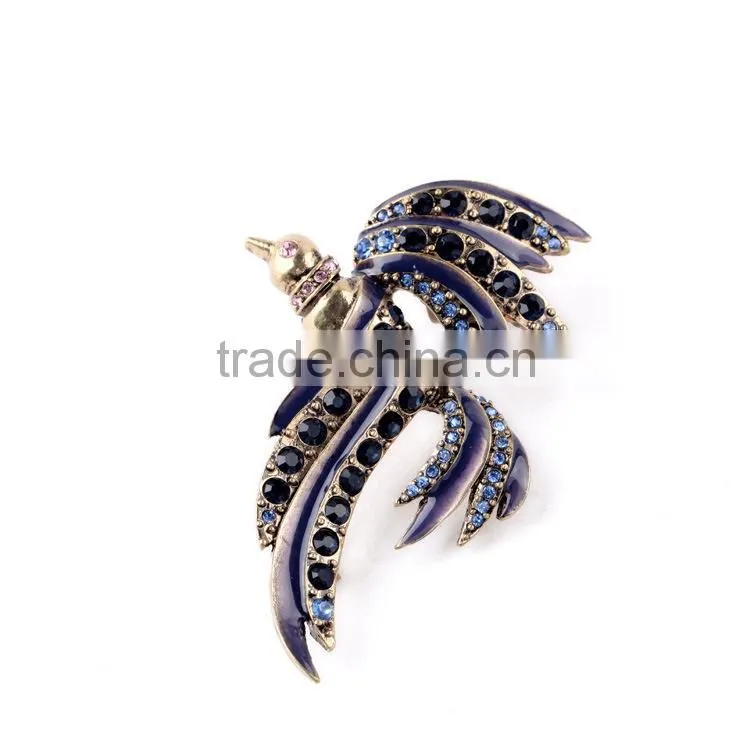 Fashion Elegant exquisite shining charm Mocking&jay brooches, china wholesale brooch, bird brooch