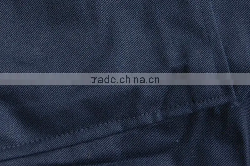 Wholesale smocked clothing boiler suits poly cotton mix fabrics anti-static rip stop safety men's industrial work coverall