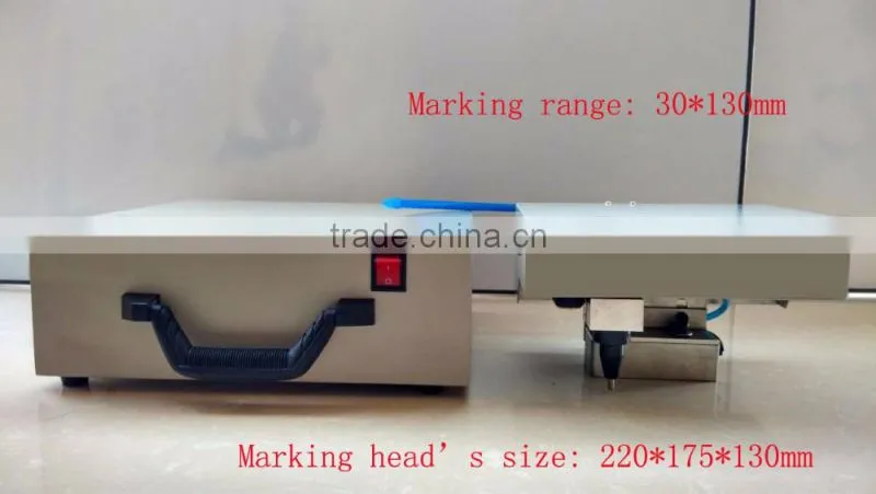 Pneumatic vin chassis number portable engraving machine