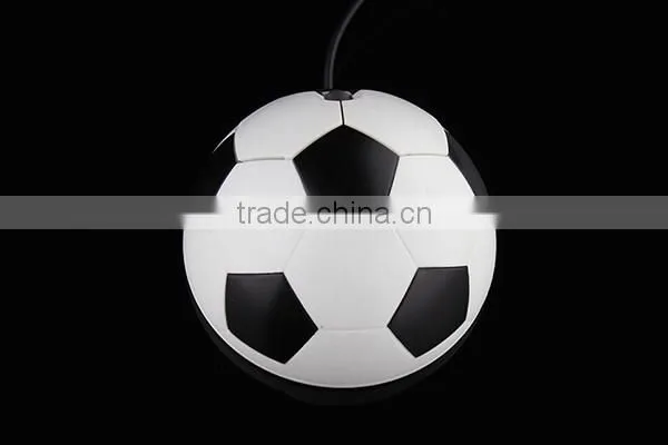 football shaped computer usb wired mouse pc mouse