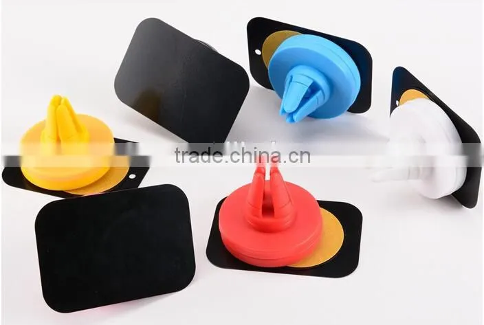 Hot selling new Magnetic Car Air Vent Phone Holder for phone universal and portable 360 defree air vent smartphone mount holder