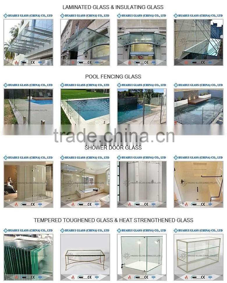 commercial building facade glass window insulated glass with CE, ISO, CCC, ANSI certification