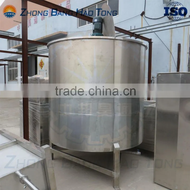 Livestock blood collection tank for pig abattoir equipment