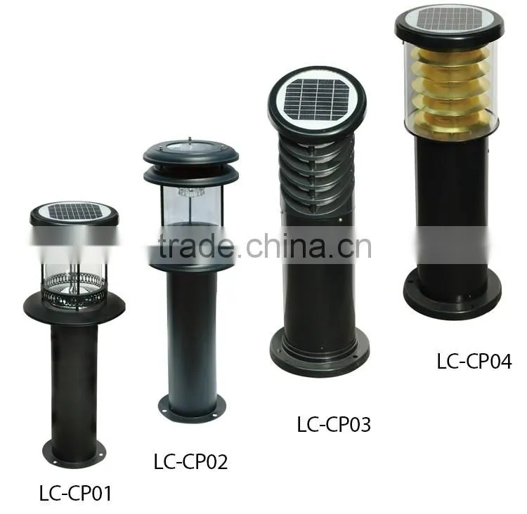 Digital controller LED Chip independent protection technology led solar garden lamp