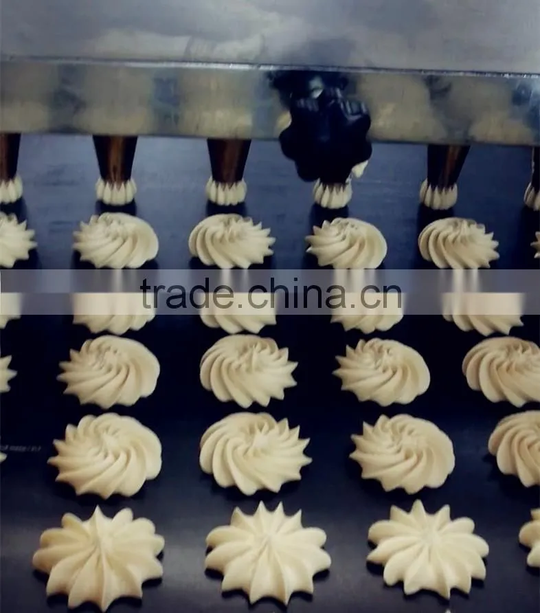 KH-PLC commercial cookie press machine/cookie dropping machines