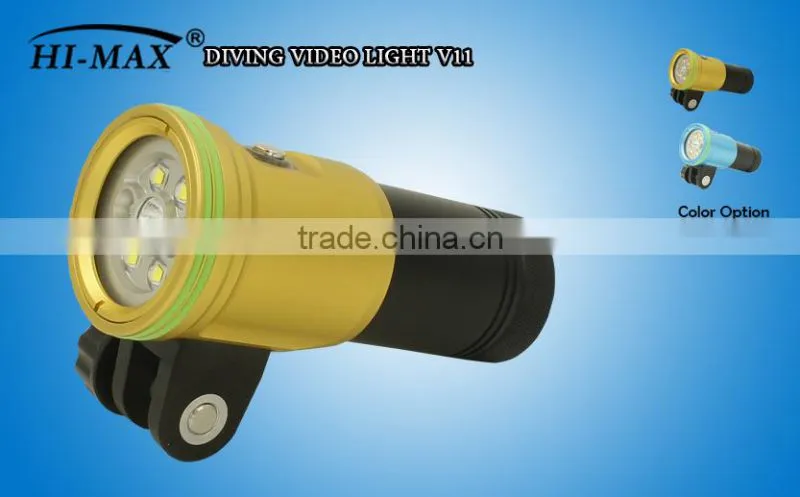 Wholesale Price Underwater Waterproof Torch For Diving Photo / Video