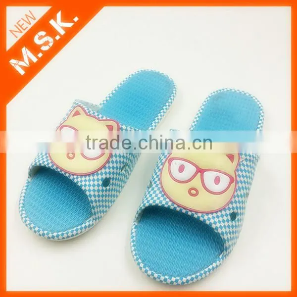 Wholesale summer nude open toe beach walk slipper