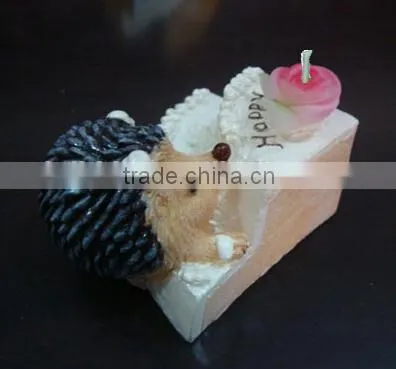 scented squirrel shape candle for birthday or party using