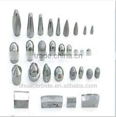 Zhuzhou supply tungsten/cemented carbide button insert,tungsten carbide insert buttons