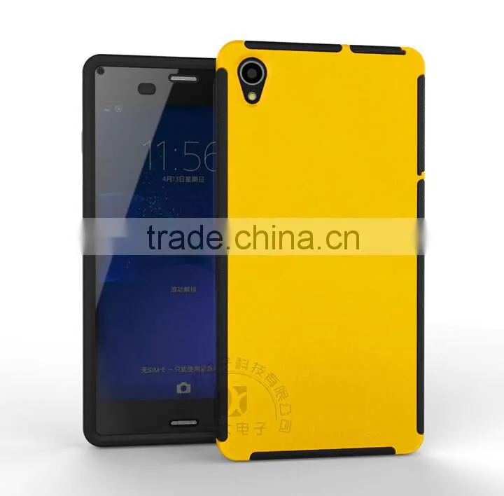 2 in 1 Hybrid Front Touch Screen Protective Case For Sony Xperia Z3/For Sony C3