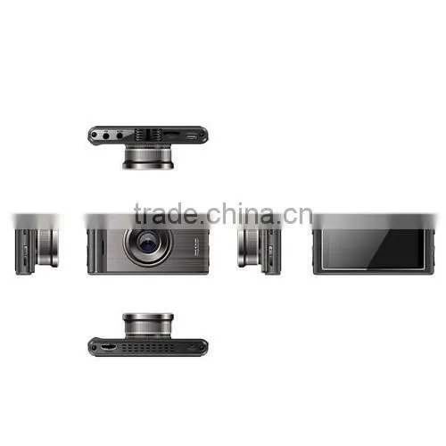 3.0 inch HD1080P 5.0MP dual camera car dvr full hd 1080p car camera