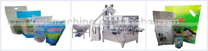 Rotary Premade pouch food powder packaging machine