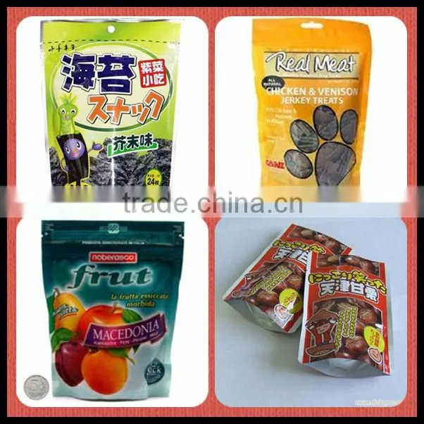 custom packaging food bags food grade plastic bags with zipper