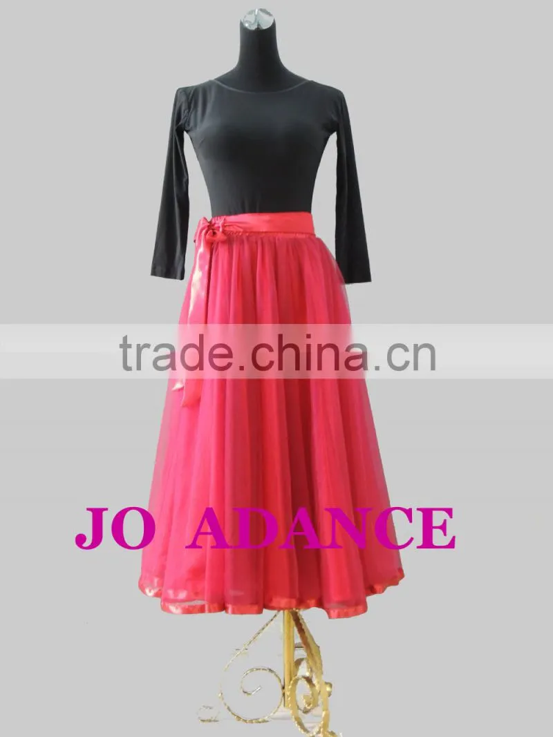 Ballroom dance skirt dance costumes Ms. dance clothing Dance skirt Ballroom skirt