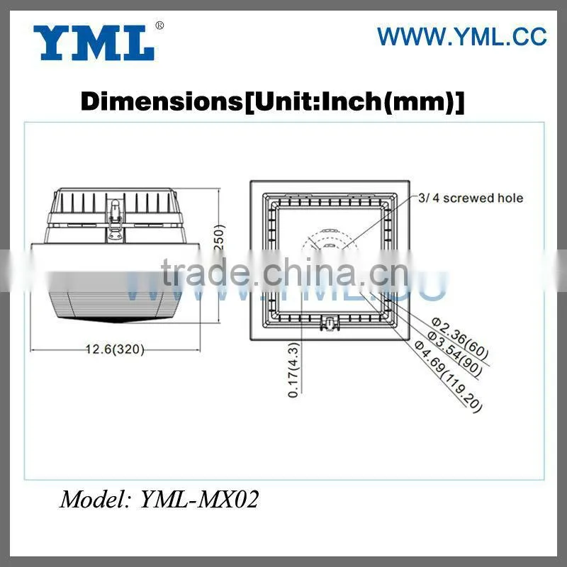 Induction Lamp Garage Lighting Fixture