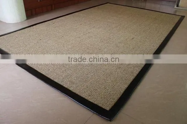 Vila Sisal area mat sisal rug hemp backing carpet