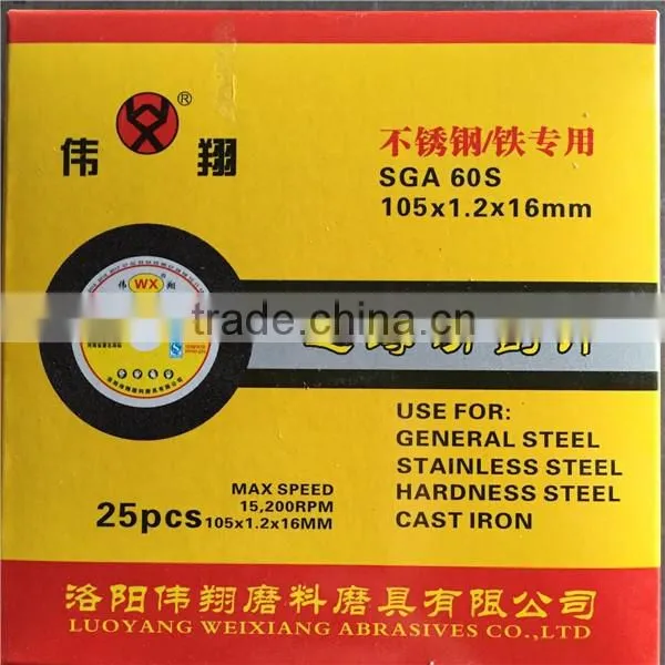 Super Thin Cutting Wheel 41WA, Cutting disc for metal