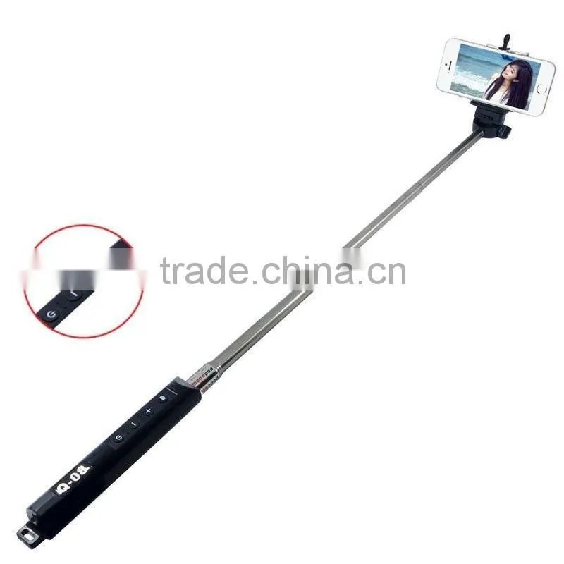 Selfie Extendable Wired Remote Shutter Handheld Selfie Stick Monopod For Phone