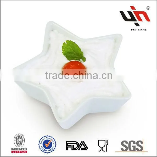 White Ceramic Small Cake Dish
