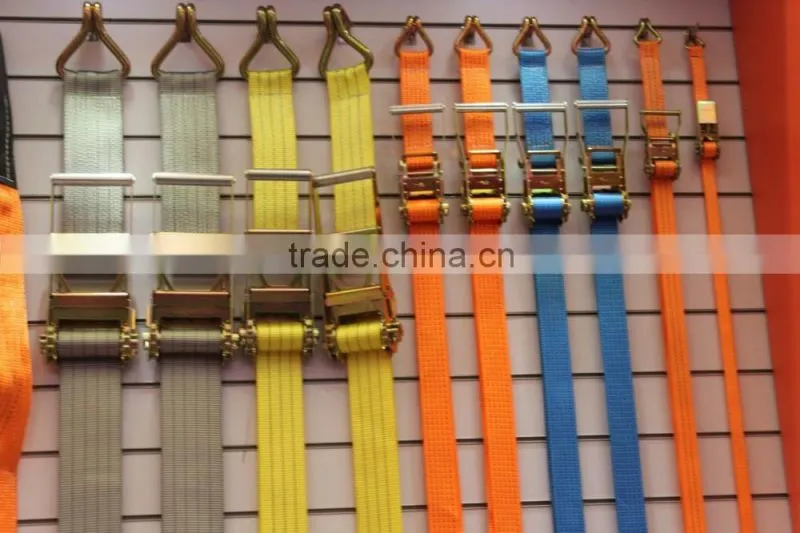 Strong Polyester Heavy Duty Ratchet Tie Down Straps