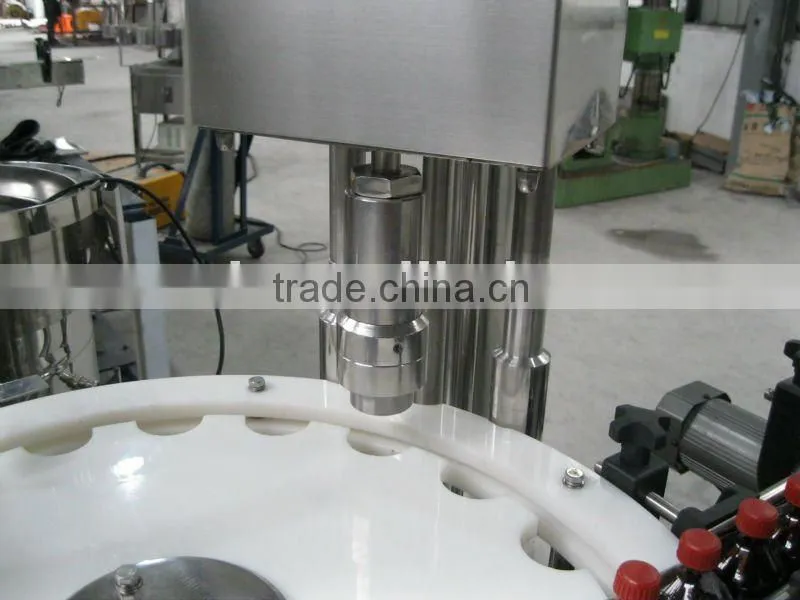 small dose liquid filling and capping machine