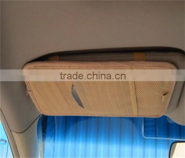 Auto Sun Visor CD Holder 12 CD Storage For Car CD Case And Bag