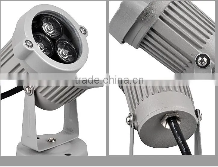 2015 wholesales 3W 220v led garden light spike led lights