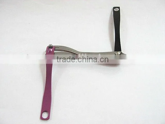 Two sides long handle multi function nail clipper