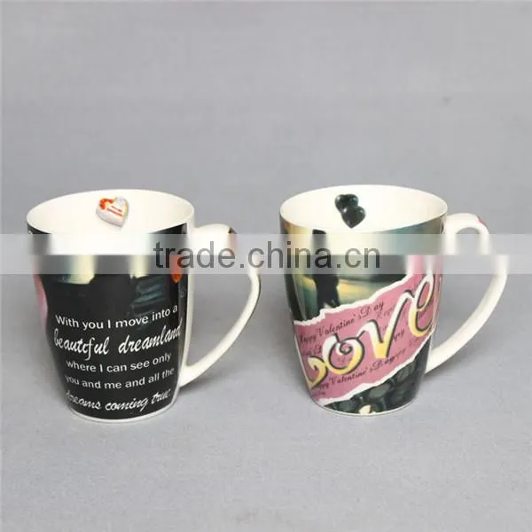 2015 New fine bone china tea cups promotion products