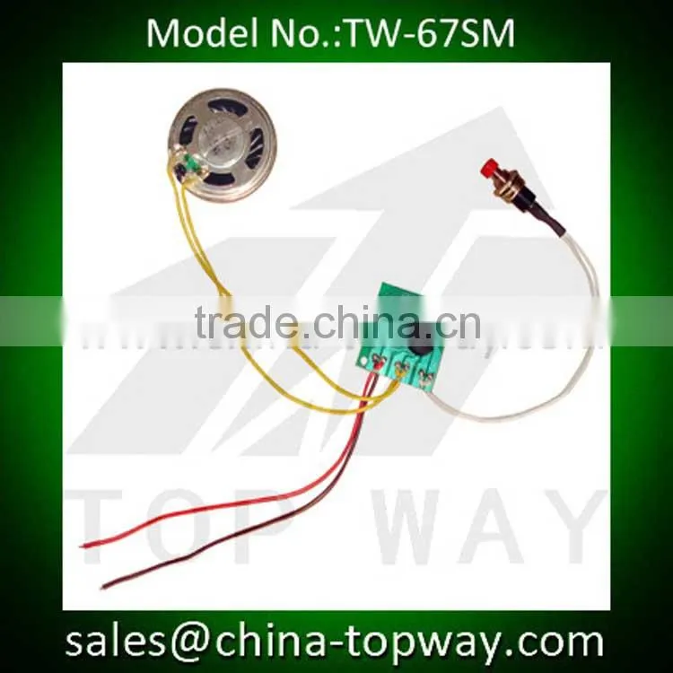 1000s recordable voice module for toys